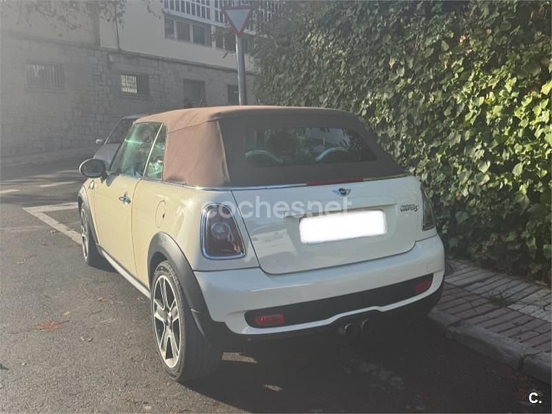 Usado Mini Cooper S Cabriolet 170 CV (125 kW) 2009 Blanco Descapotable