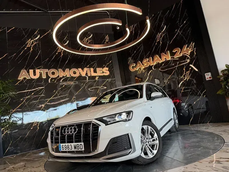 Usado Audi Q7 S-Line 231 CV (169 kW) 2023 Blanco SUV