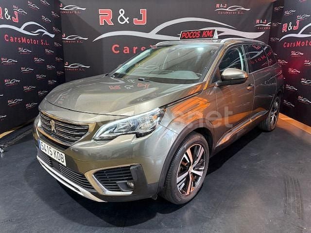 Beige Usado 2017 Peugeot 5008 Allure Monovolumen | 13.990 € (Precio justo) - Imagen 1/4