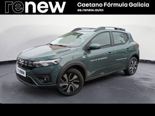 Verde Usado 2025 Dacia Sandero Expression Utilitario | 16.400 € (Precio justo) - Imagen 1/4