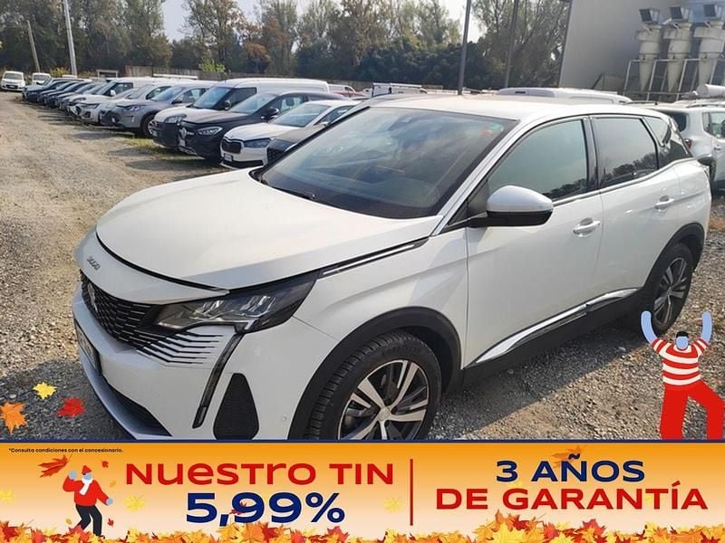 Blanco Usado 2021 Peugeot 3008 Allure | 16.650 € (Precio justo) - Imagen 1/2