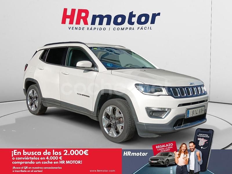 Gris / plata Usado 2018 Jeep Compass Limited SUV | 15.400 € (Precio justo) - Imagen 1/4
