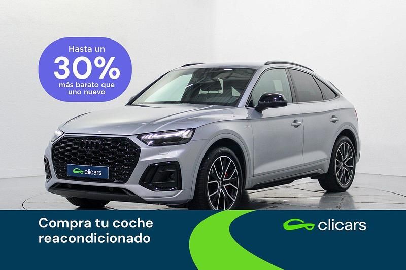 Gris Usado 2022 Audi Q5 Sportback Ambiente SUV | 37.990 € (Precio justo) - Imagen 1/4