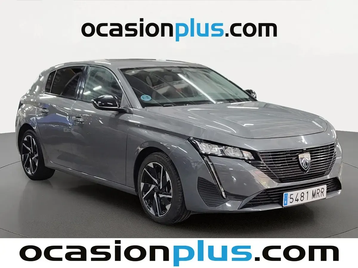 Usado Peugeot 308 Allure 131 CV (96 kW) 2024 Gris Utilitario