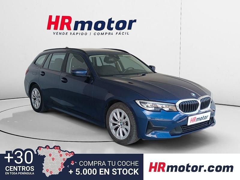 Azul Usado 2020 BMW 318 Shadowline Familiar | 20.840 € (Precio justo) - Imagen 1/4