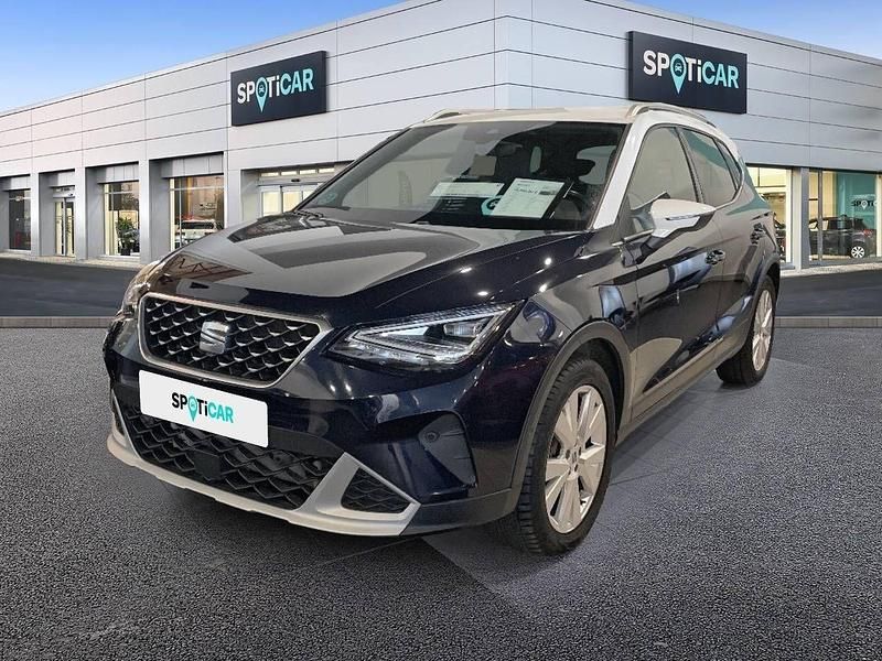 Azul Usado 2022 Seat Arona FR SUV | 18.900 € (Un poco caro) - Imagen 1/4