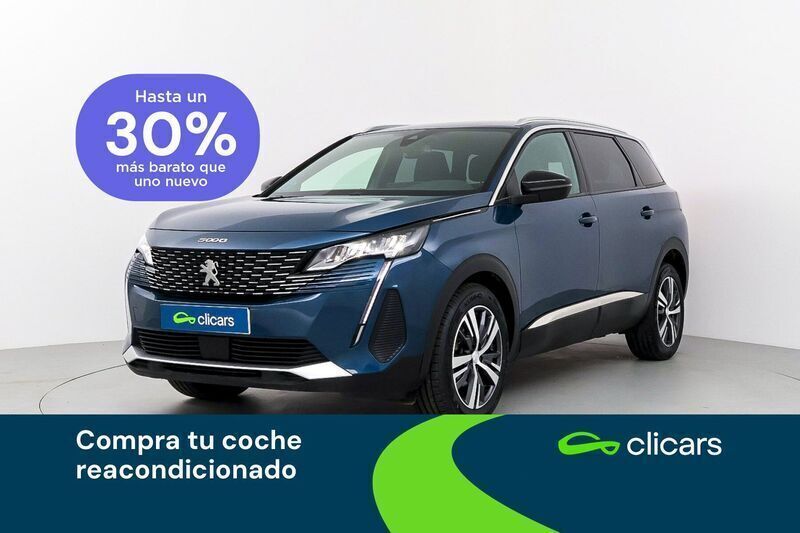 Azul Usado 2024 Peugeot 5008 Allure Monovolumen | 23.990 € (Precio justo) - Imagen 1/4