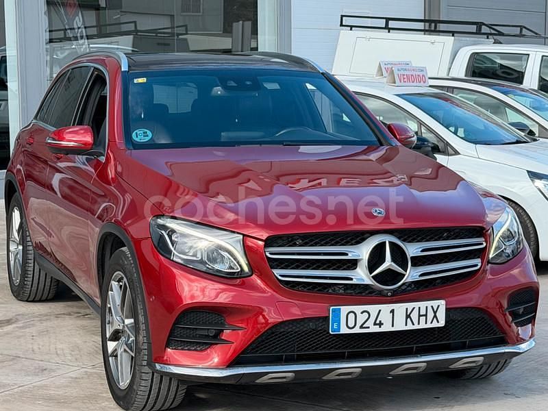 Granate Usado 2018 Mercedes GLC250 SUV | 27.500 € (Precio justo) - Imagen 1/4