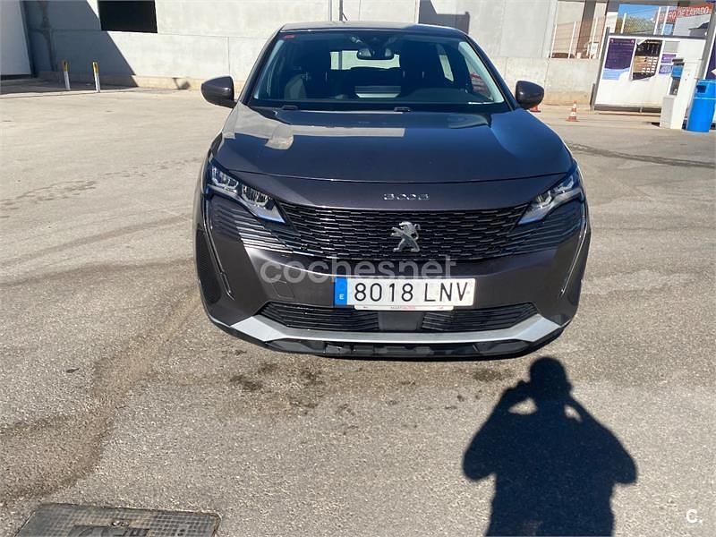 Gris / plata Usado 2021 Peugeot 3008 Active SUV | 18.500 € (Precio justo) - Imagen 1/4