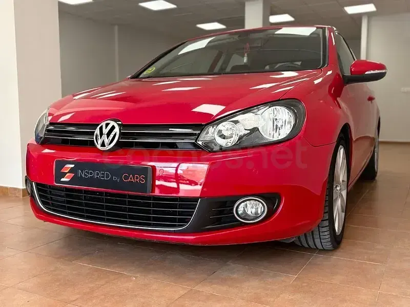 Usado VW Golf VI 140 CV (102 kW) 2009 Rojo Berlina