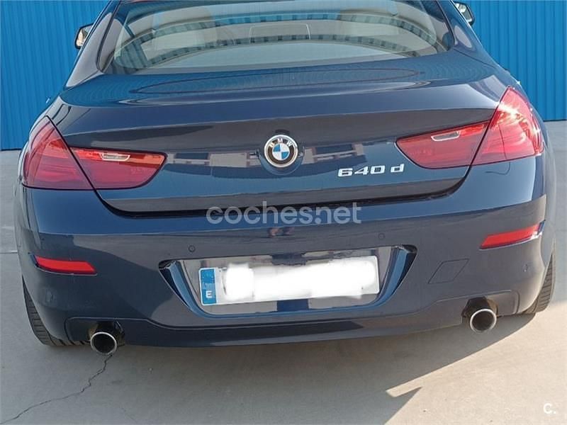 Azul Usado 2012 BMW 640 Coupe | 25.500 € (Caro) - Imagen 1/4