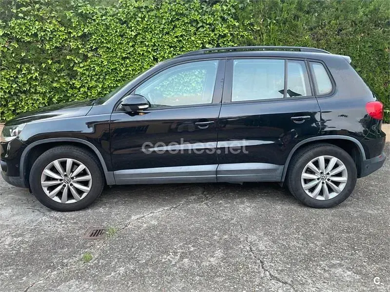 Usado VW Tiguan 110 CV (80 kW) 2014 Negro SUV