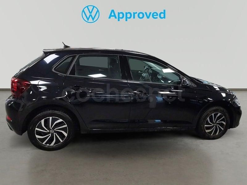 Usado VW Polo Life 95 CV (69 kW) 2022 Negro Utilitario