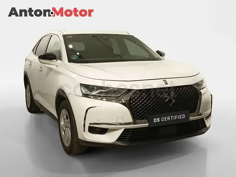 Usado DS Automobiles DS7 Crossback Be Chic 130 CV (95 kW) 2018 Blanco SUV
