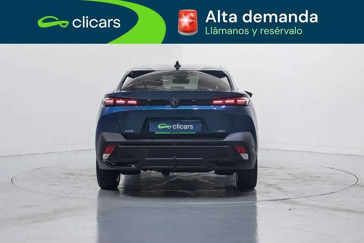 Usado Peugeot 408 Allure 150 CV (110 kW) 2023 Azul SUV