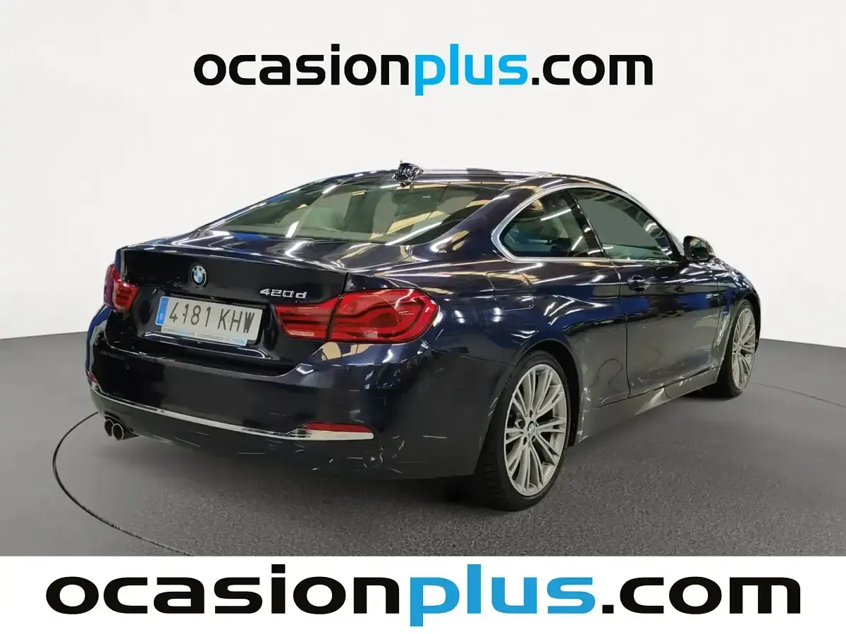 Usado BMW 420 Coupé 190 CV (139 kW) 2018 Azul Coupe
