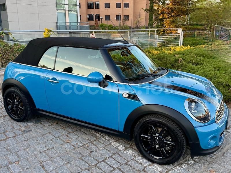 Usado Mini One Cabriolet 98 CV (72 kW) 2013 Azul Descapotable