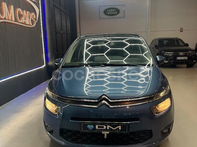 Azul Usado 2016 Citroën C4 Picasso Exclusive Monovolumen | 10.999 € (Precio justo) - Imagen 1/4