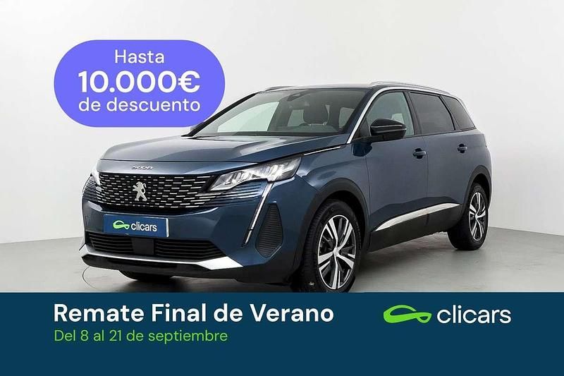 Azul Usado 2024 Peugeot 5008 Allure Monovolumen | 20.490 € (Super precio) - Imagen 1/4