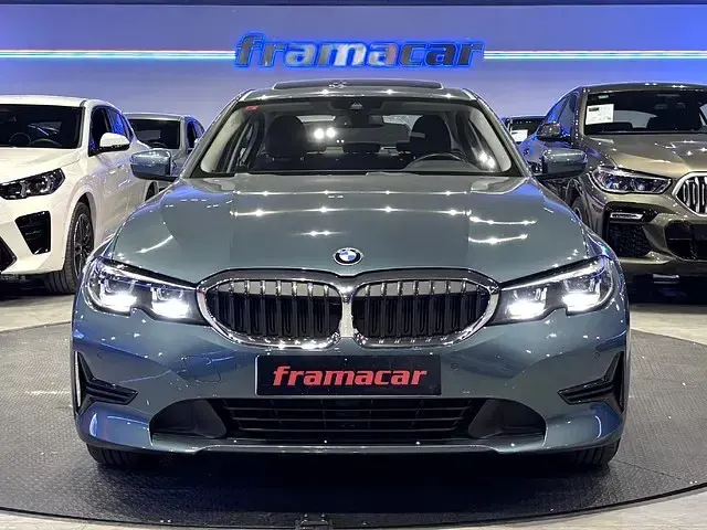 Usado BMW 318 150 CV (110 kW) 2021 Azul Berlina