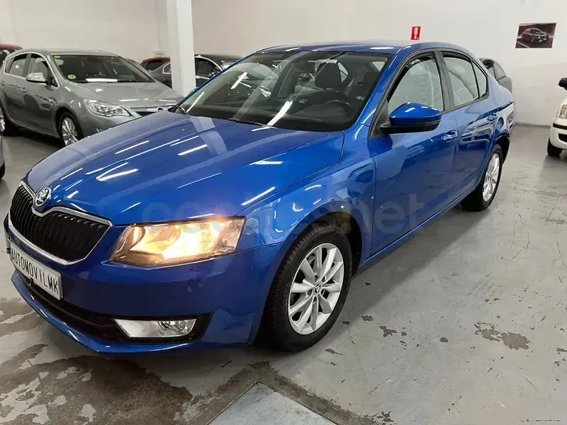 Occasion Skoda Octavia Ambition 110 PK (80 kW) 2016 Blauw Stationwagen