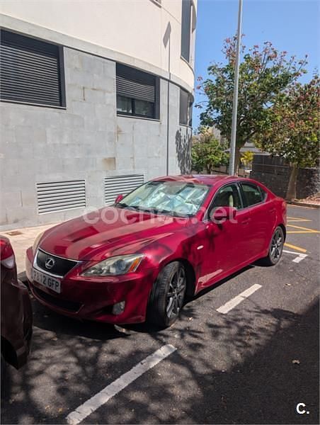 Rojo Usado 2007 Lexus IS250 Sport Line Berlina | 7500 € (Super precio) - Imagen 1/3