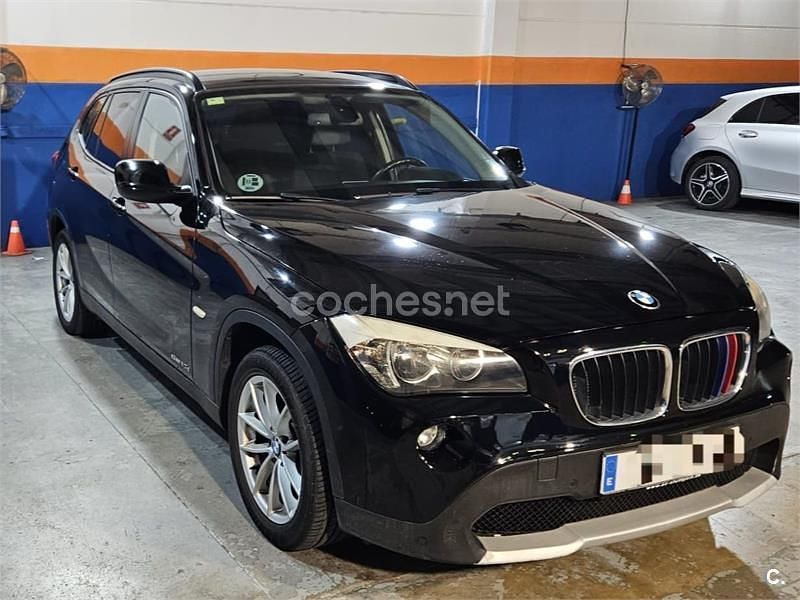 Usado BMW X1 177 CV (130 kW) 2010 Negro SUV