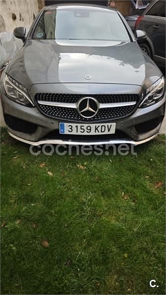 Gris / plata Usado 2017 Mercedes C220 AMG line Coupe | 23.000 € (Precio justo) - Imagen 1/4
