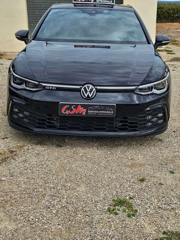 Usado VW Golf VII GTD 204 CV (150 kW) 2019 Negro Berlina