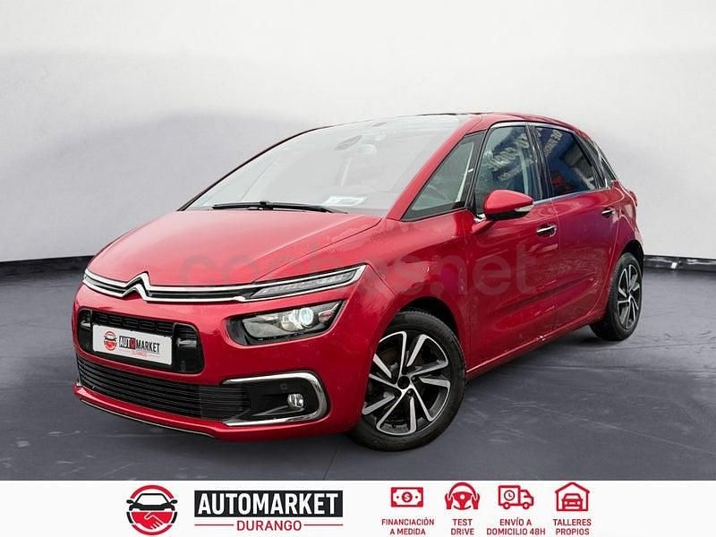 Usado Citroën C4 Picasso Shine 150 CV (110 kW) 2017 Rojo Monovolumen