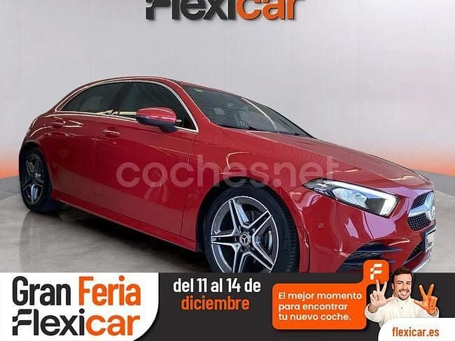 Rojo Usado 2018 Mercedes A180 Berlina | 21.790 € (Precio justo) - Imagen 1/4