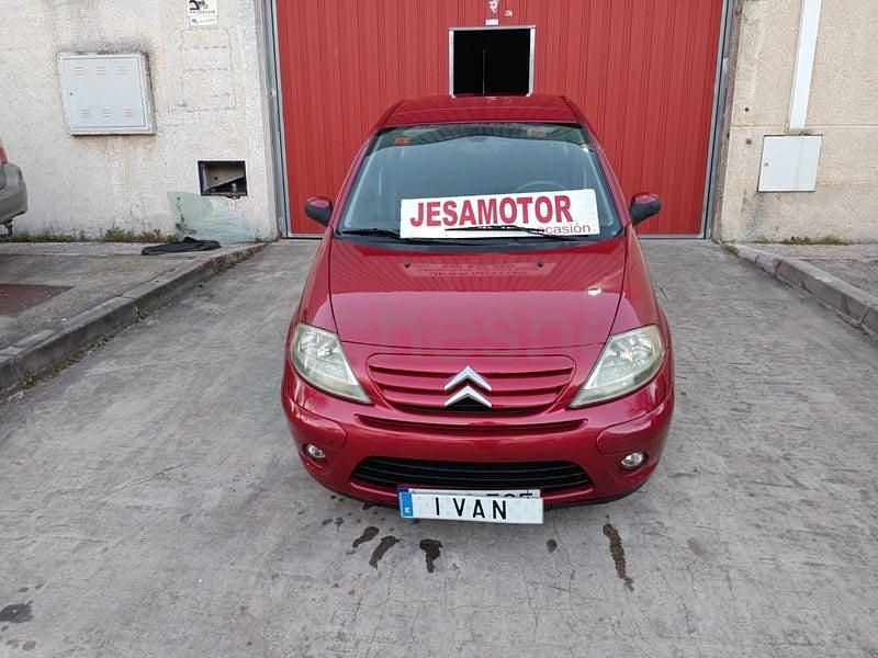 Usado Citroën C3 Exclusive 92 CV (67 kW) 2007 Granate Berlina