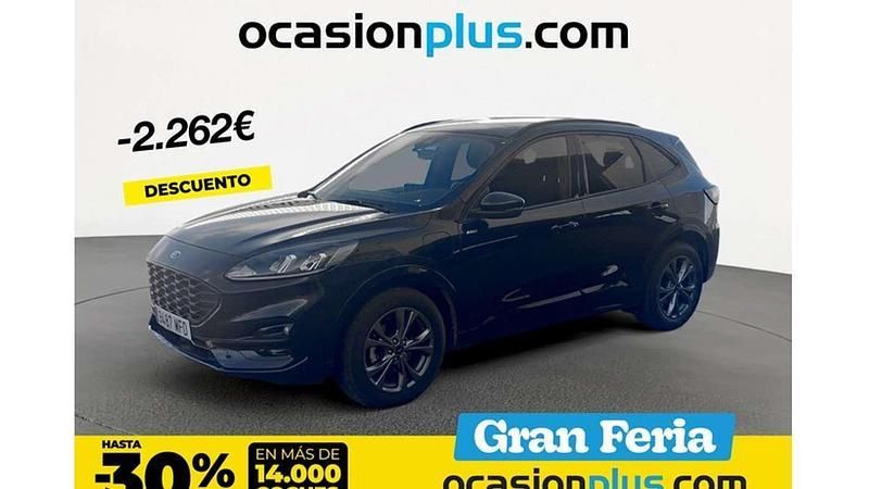 Negro Usado 2023 Ford Kuga ST-Line SUV | 22.628 € (Buen precio) - Imagen 1/4