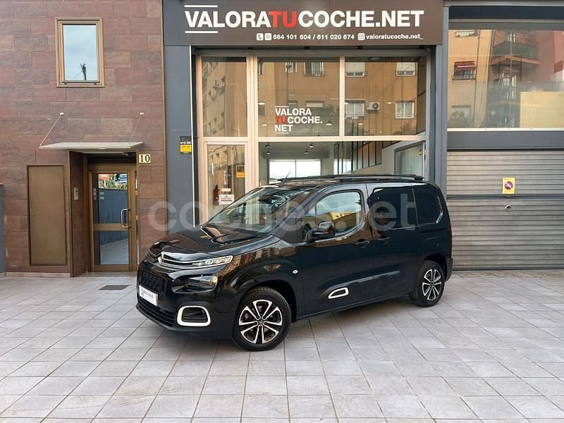 Negro Usado 2019 Citroën Berlingo Feel Monovolumen | 14.450 € (Un poco caro) - Imagen 1/4