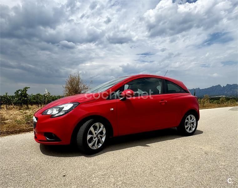 Rojo Usado 2015 Opel Corsa Selective Berlina | 6150 € (Precio justo) - Imagen 1/2