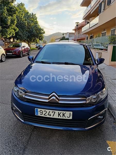 Usado Citroën C-Elysee I Shine 100 CV (73 kW) 2018 Azul Berlina