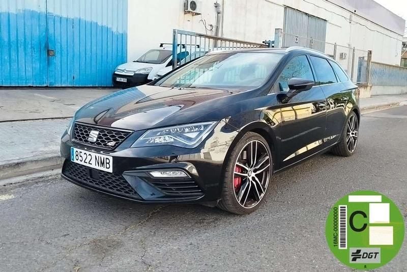 Usado Seat Leon ST CUPRA 300 CV (220 kW) 2017 Negro Familiar