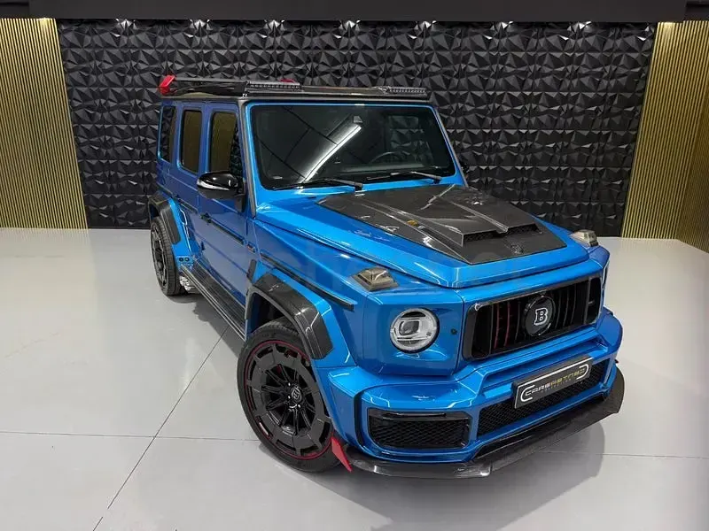 Usado Mercedes G63 AMG AMG 585 CV (430 kW) 2020 Azul SUV