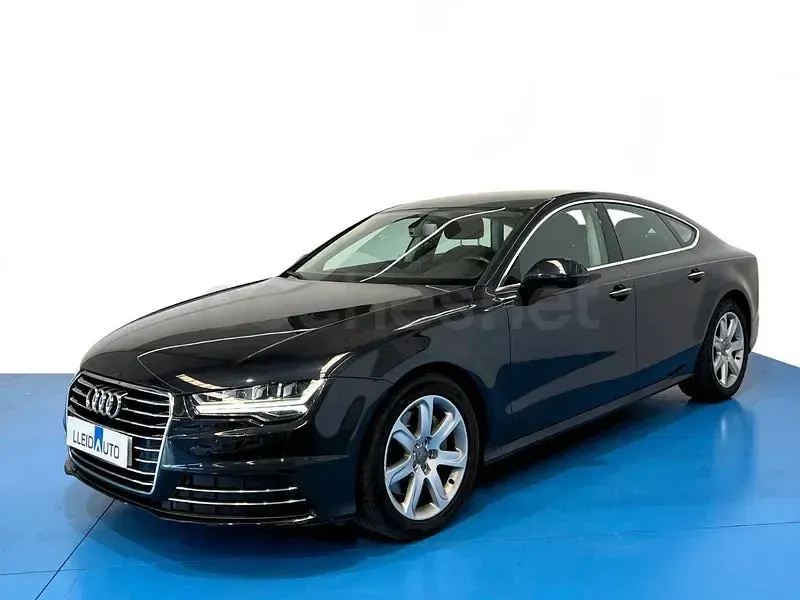 Usado Audi A7 Sportback 218 CV (160 kW) 2015 Negro Utilitario