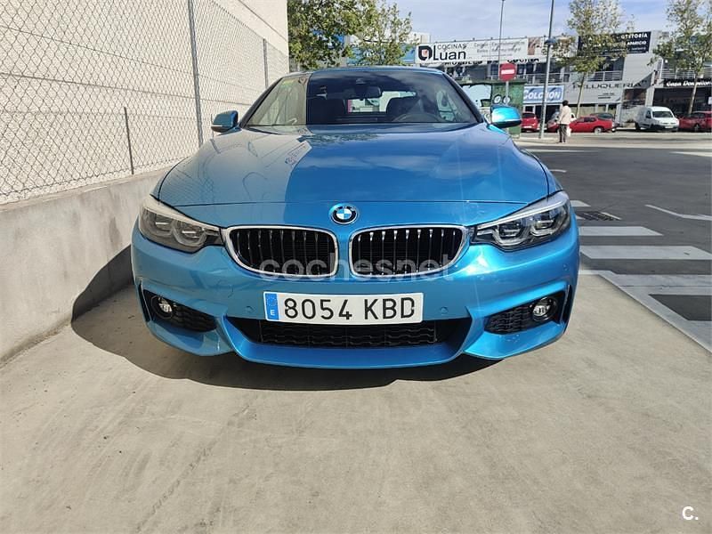 Usado BMW 420 190 CV (139 kW) 2017 Azul Descapotable