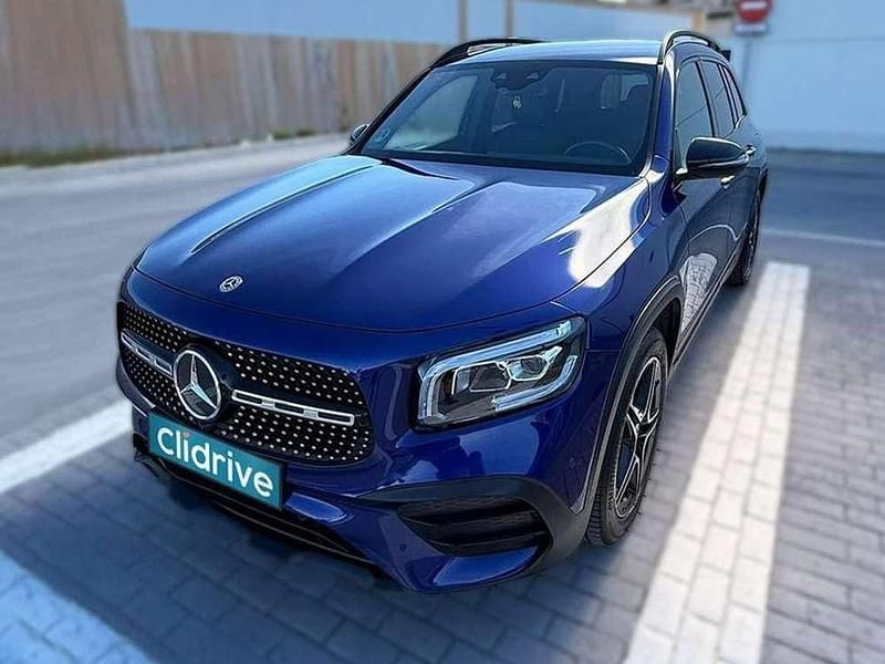 Usado Mercedes GLB200 150 CV (110 kW) 2021 Azul SUV