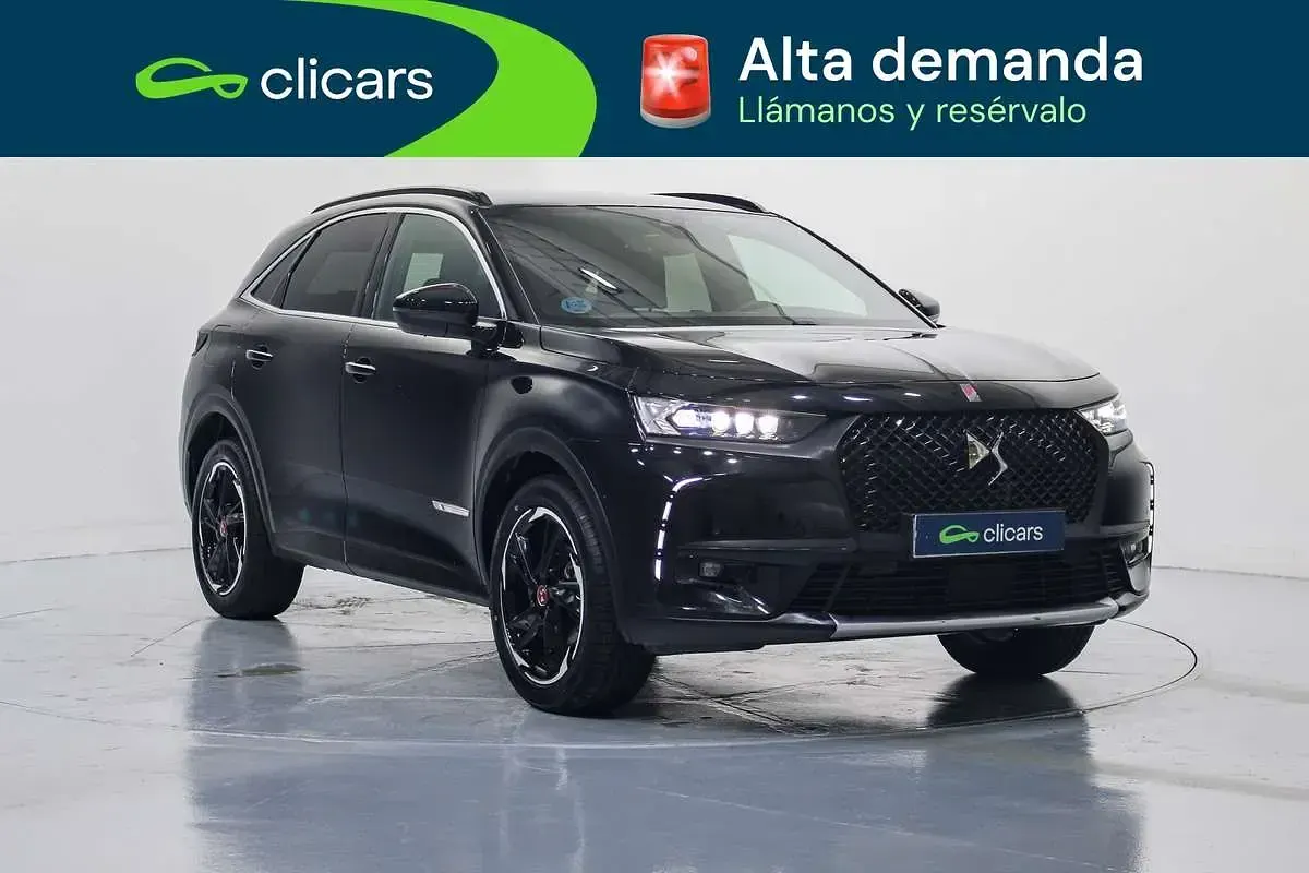 Usado DS Automobiles DS7 Crossback Performance 129 CV (94 kW) 2022 Negro SUV
