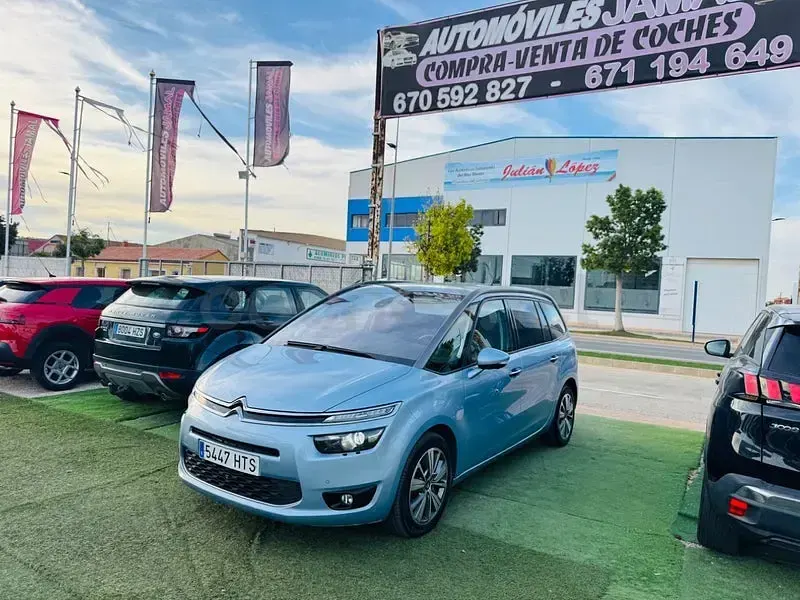 Usado Citroën Grand C4 Picasso Exclusive 115 CV (84 kW) 2014 Azul Monovolumen