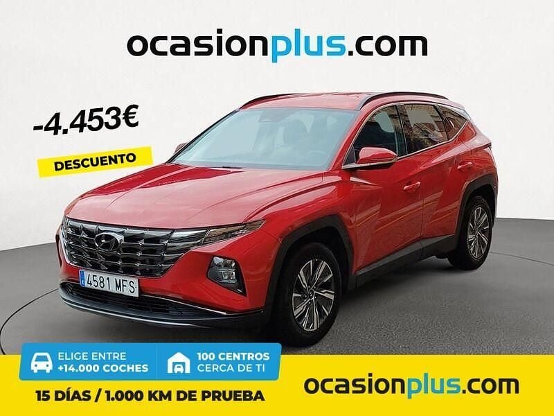 Rojo Usado 2023 Hyundai Tucson SUV | 22.290 € (Precio justo) - Imagen 1/4