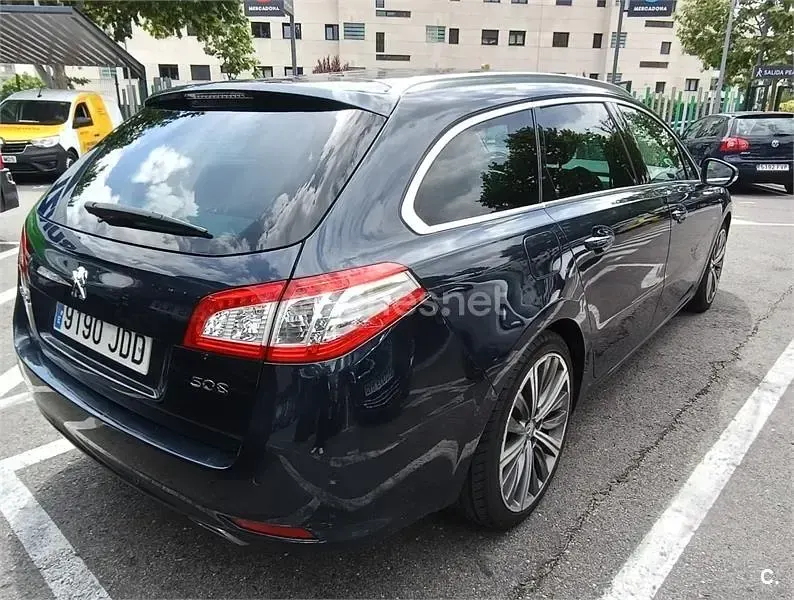 Usado Peugeot 508 SW GTi 180 CV (132 kW) 2015 Azul Familiar