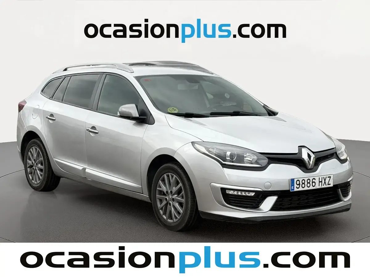 Usado Renault Mégane III GT 110 CV (80 kW) 2014 Gris Familiar