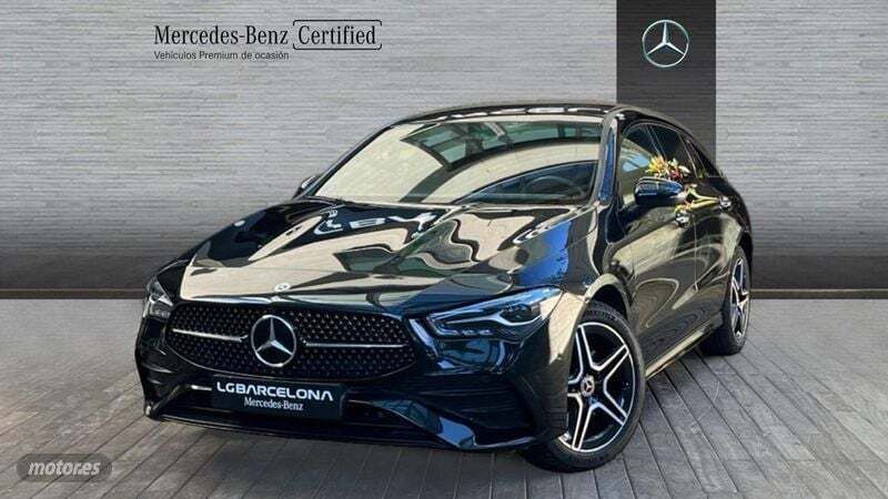 Negro Usado 2024 Mercedes CLA250 AMG line Berlina | 41.900 € - Imagen 1/4
