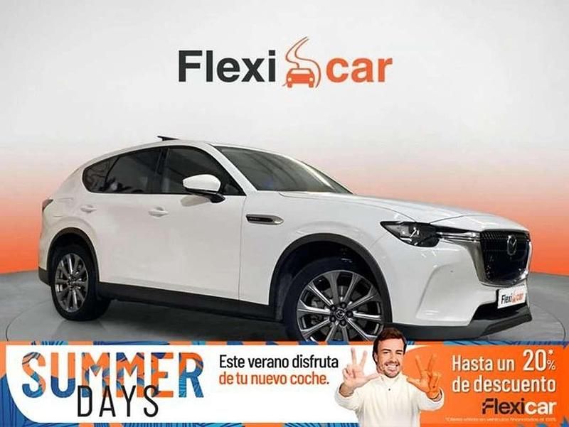 Blanco Usado 2022 Mazda CX-60 Exclusive-Line SUV | 31.690 € (Buen precio) - Imagen 1/4
