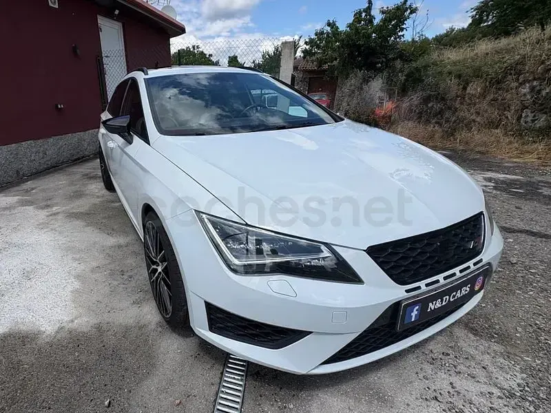 Usado Seat Leon CUPRA 290 CV (213 kW) 2016 Blanco Familiar