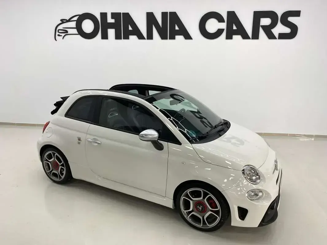 Usado Abarth 595C Turismo 165 CV (121 kW) 2021 Blanco Descapotable